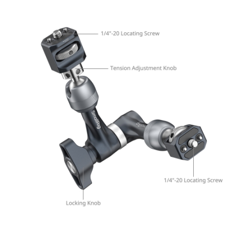 SmallRig 6317 - solidne ramię Magic Arm z głowicami kulowymi